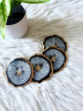 Load image into Gallery viewer, Geode resin Coasters