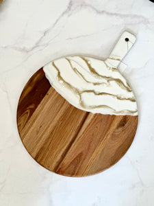 Paddle cheese board