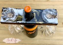 Load image into Gallery viewer, Wine bottle wooden caddy
