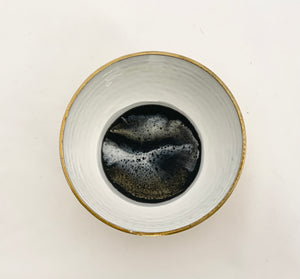 Golden Ceramic Bowl